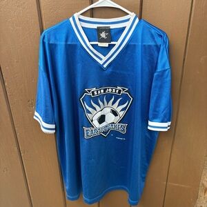 Rare! Vintage 2003 San Jose Earthquakes MLS Soccer Mesh Jersey Shirt XL